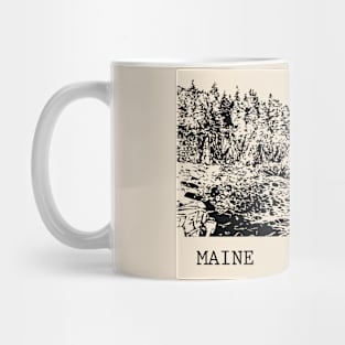 Maine USA Mug